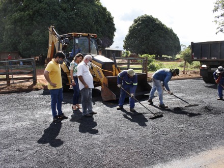 Avenida Cristóvão Pereira dos Santos recebe recapeamento