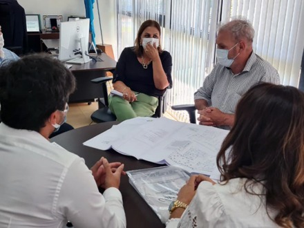 Paranaíba apresentou planta de construção de nova UTI na Santa Casa para Secretaria de Estado de Saúde