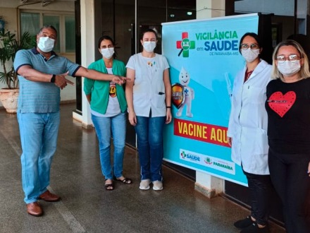 Vigilância em Saúde está realizando Campanha de Vacinação e atualização de carteirinha