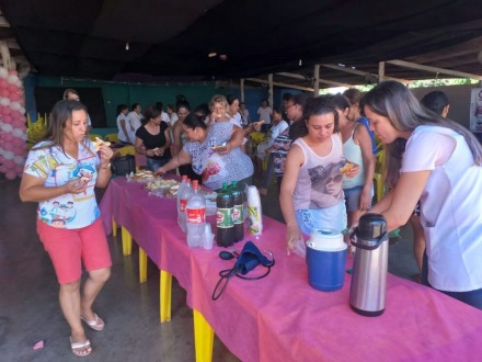 Jardim Am�rica recebe a��o em comemora��o ao m�s das mulheres 