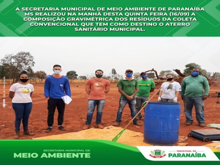 Secretaria de Meio Ambiente realiza testes em resíduos do Aterro