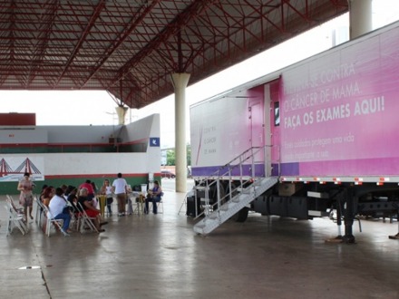 Carreta do Hospital do Amor vai atender cerca de 500 mulheres 