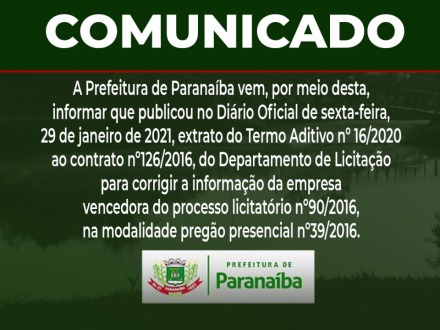 Comunicado