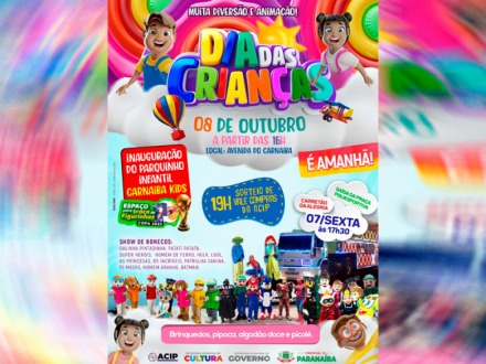 Prefeitura inaugura “Espaço Carnaíba Kids” neste sábado