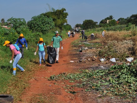 Controle de endemias realiza mutir�o no Bairro Daniel II 