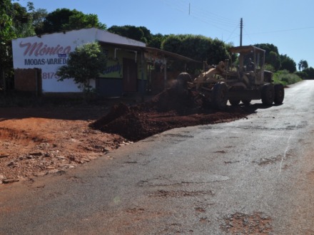 Cabeceira � constru�da na Avenida Vicente P. Garcia