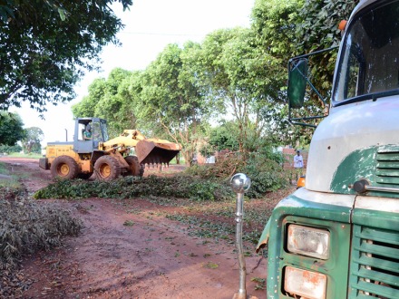 Avenida Agenor Francisco de Oliveira recebe servi�o de limpeza de canteiros
