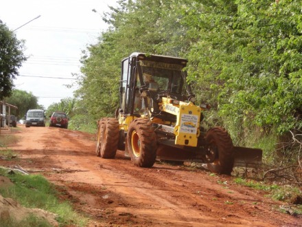 Rua Perimetral recebe patrolamento