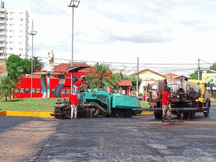 Avenida do Carnaíba passa por revitalização com recapeamento de ambos os lados