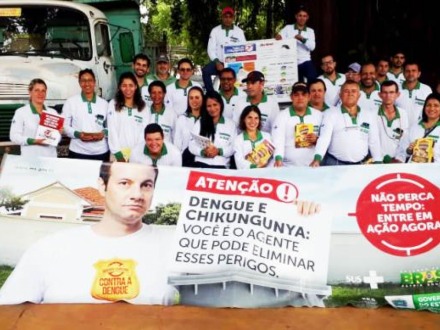 Dia D alerta popula��o para o combate ao mosquito Aedes Aegypti 