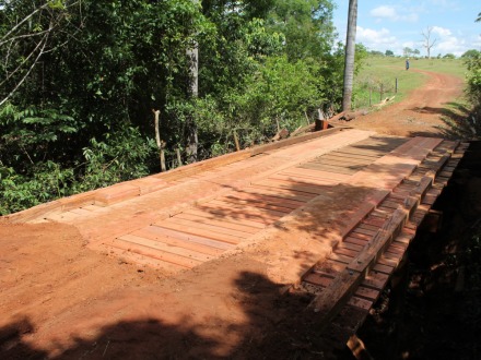 Ponte do Betinho � reformada 