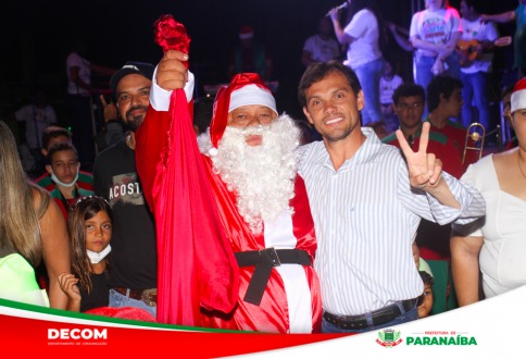 Natal Luz - Chegada do Papai Noel