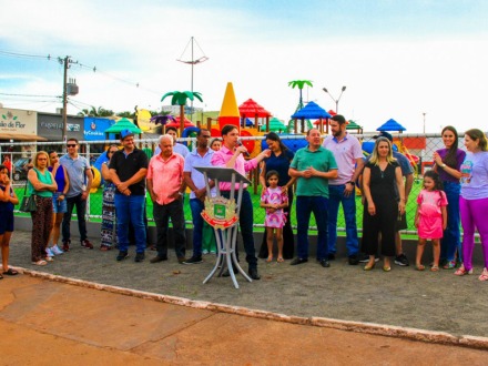 Paranaíba inaugura ‘’Espaço Kids Giovana Malaguth’’