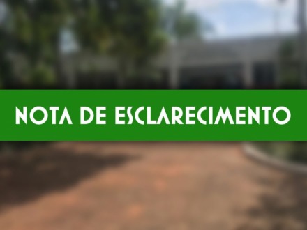 NOTA DE ESCLARECIMENTO