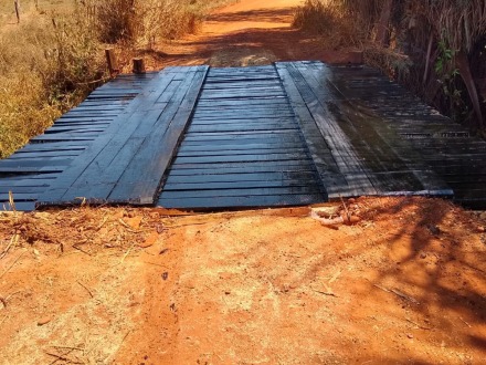 Prefeitura reformou “Ponte do Zé Leiteiro”