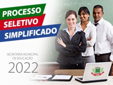 Classificação final do processo seletivo simplificado SEMED/2022