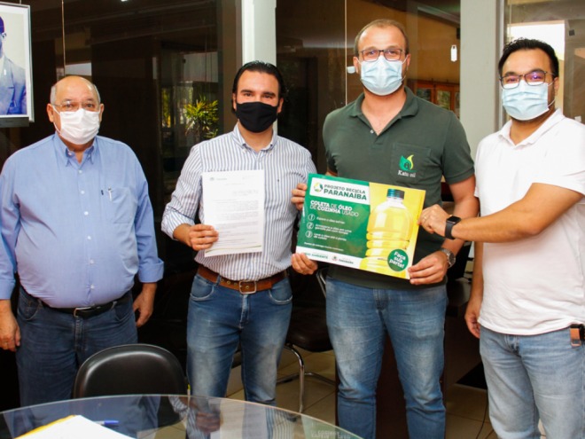 Paranaíba passa a ter coleta de óleo vegetal Paranaíba passa a ter coleta de óleo vegetal