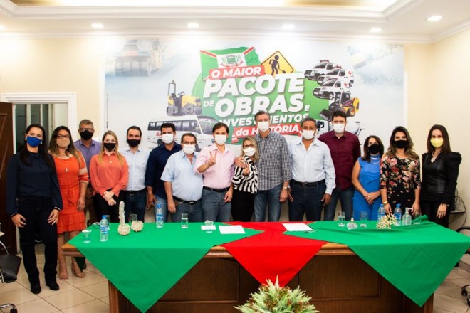 Visita do Deputado Federal Dagoberto Nogueira - Emendas individuais para Paranaiba Visita do Deputado Federal Dagoberto Nogueira - Emendas individuais para Paranaiba