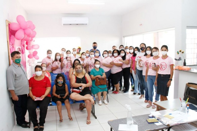 Outubro Rosa - ESF Daniel Martins Ferreira Outubro Rosa - ESF Daniel Martins Ferreira
