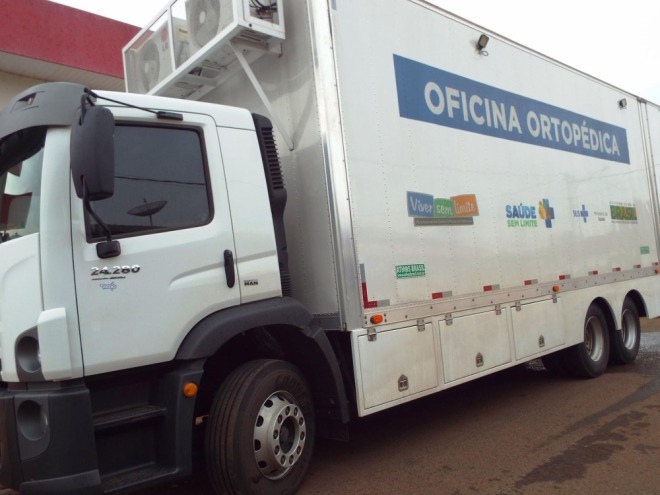 Oficina Ortop�dica Itinerante atende pacientes portadores de necessidades especiais