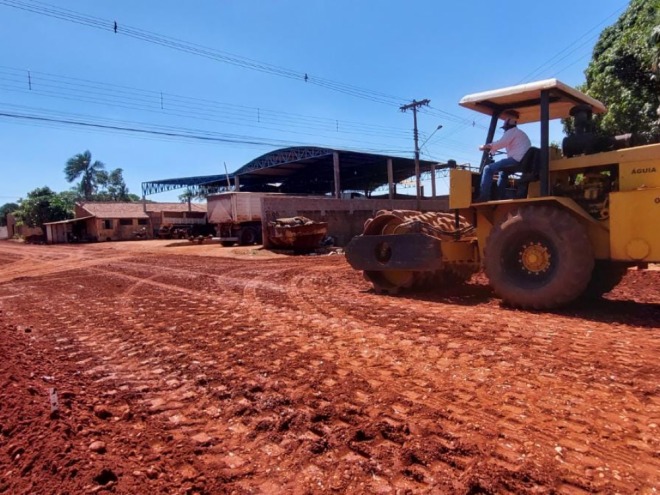 Rua Adão F. da Silva será pavimentada Rua Adão F. da Silva será pavimentada