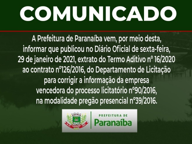 Comunicado