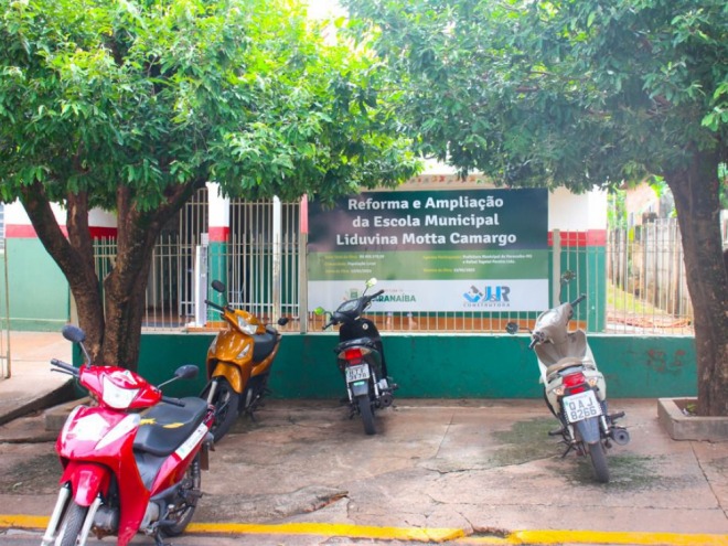 Escola Municipal Profª Liduvina Motta Camargo recebe reformas