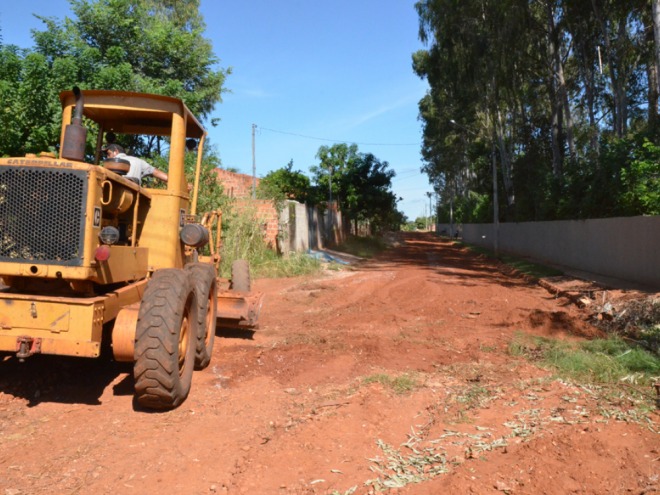 Rua � recuperada no Daniel V