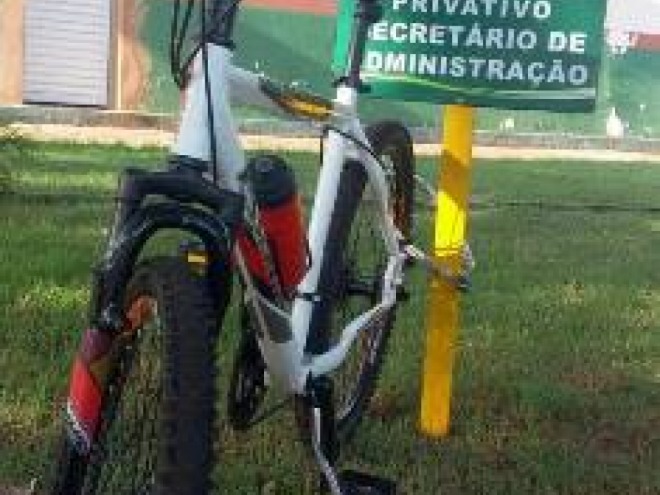 Munic�pio incentiva servidor a usar bicicleta.