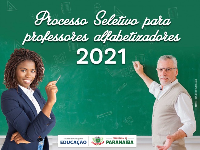 Prefeitura abre processo seletivo para professores alfabetizadores