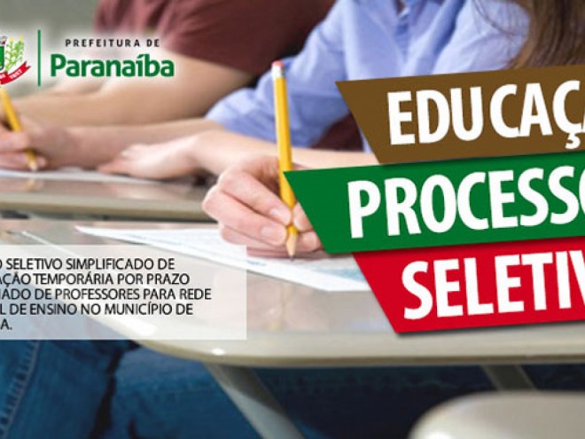 Processo Seletivo 2017 - Educa��o