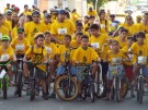 Pedalada do Detran reuniu quase uma centena de ciclistas em Parana�ba