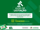 Prefeitura realiza licitação para aquisição de placas e poste para sinalização de vias públicas 