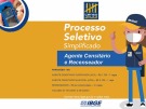 IBGE ABRE INSCRIÇÕES PARA O PROCESSO SELETIVO SIMPLIFICADO 2022  