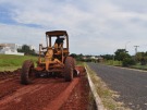 Avenida Papa Jo�o Paulo II recebe limpeza