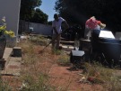 Limpeza no Cemit�rio Municipal continua