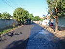 Rua F recebeu trabalho de recapeamento