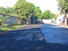 Rua F recebeu trabalho de recapeamento
