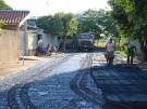 Rua F recebeu trabalho de recapeamento