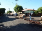 Valeta � constru�da na Cohab Santa Rita