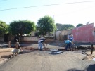 Valeta � constru�da na Cohab Santa Rita
