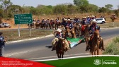 2� Cavalgada de Taunay - Chegada em Paranaiba