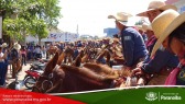 2� Cavalgada de Taunay - Chegada em Paranaiba
