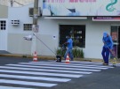 Prefeitura realiza pintura de vias p�blicas no centro