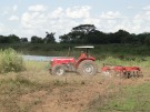 Trabalhos de gradagem s�o realizados em propriedades rurais 