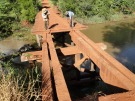 Tem in�cio reforma da �Ponte do Barreiro� 