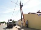 Prefeitura realiza melhorias na ilumina��o da Rua Macrino Queiroz