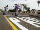 Prefeitura revitaliza sinaliza��o de vias p�blicas 