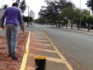 Prefeitura revitaliza sinaliza��o de vias p�blicas 