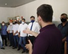 Entega de ar condicionado Escola Maria Luiza
